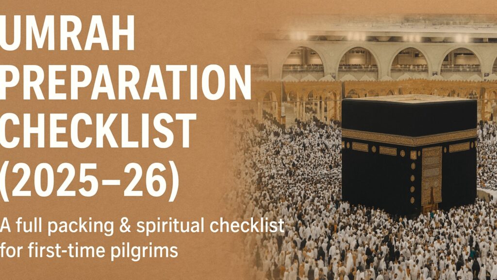 Umrah Preparation Checklist