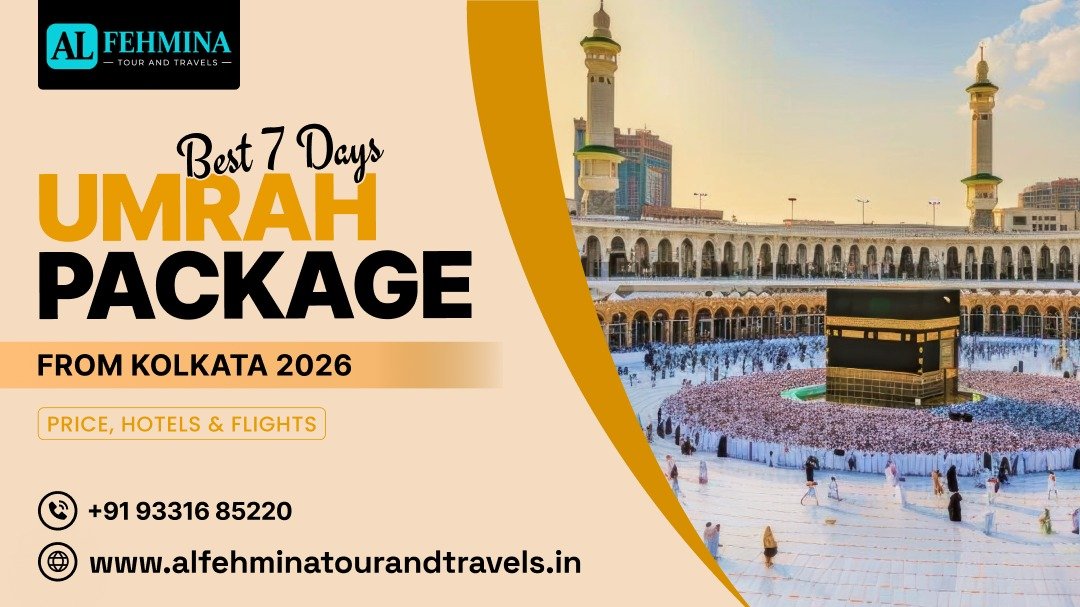 7 Days Umrah Package from Kolkata