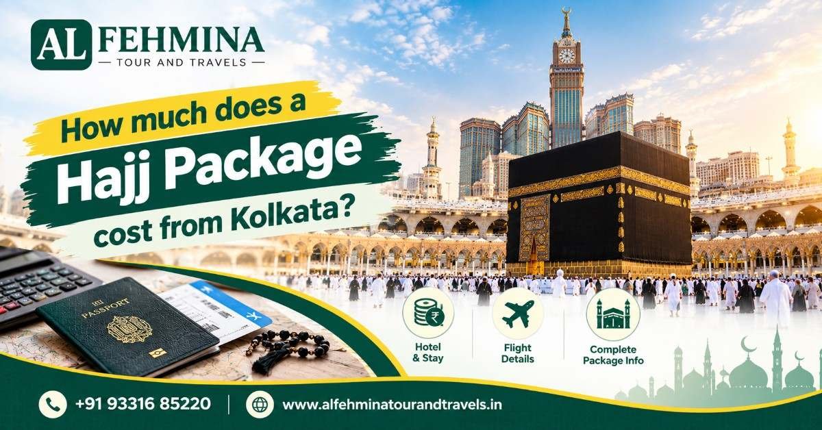 Hajj Package cost from Kolkata
